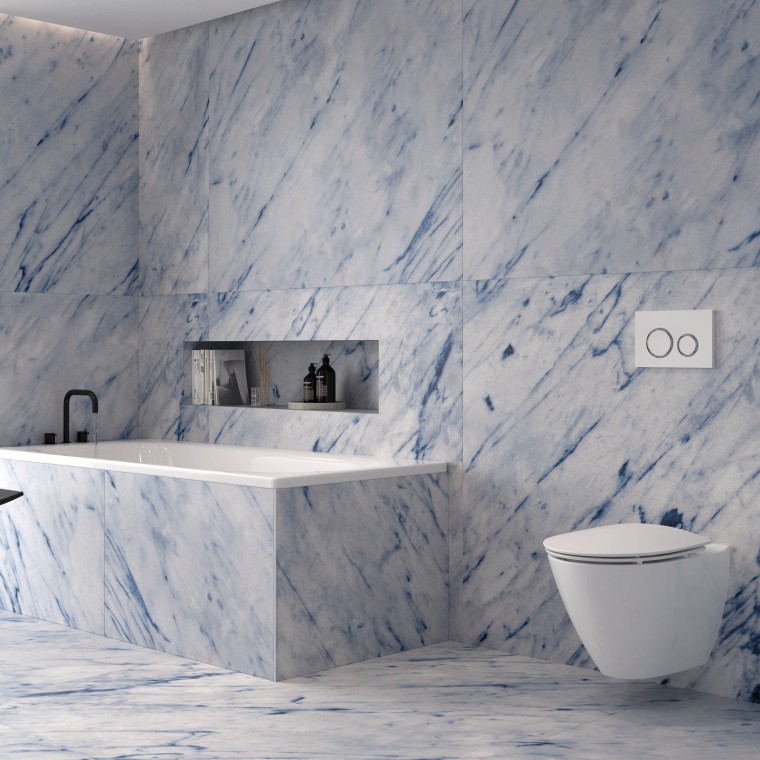 „Ifö Caribia“ vonia ir „Spira Art“ WC puodas „Ifö Caribia“ vonia ir „Spira Art“ WC puodas