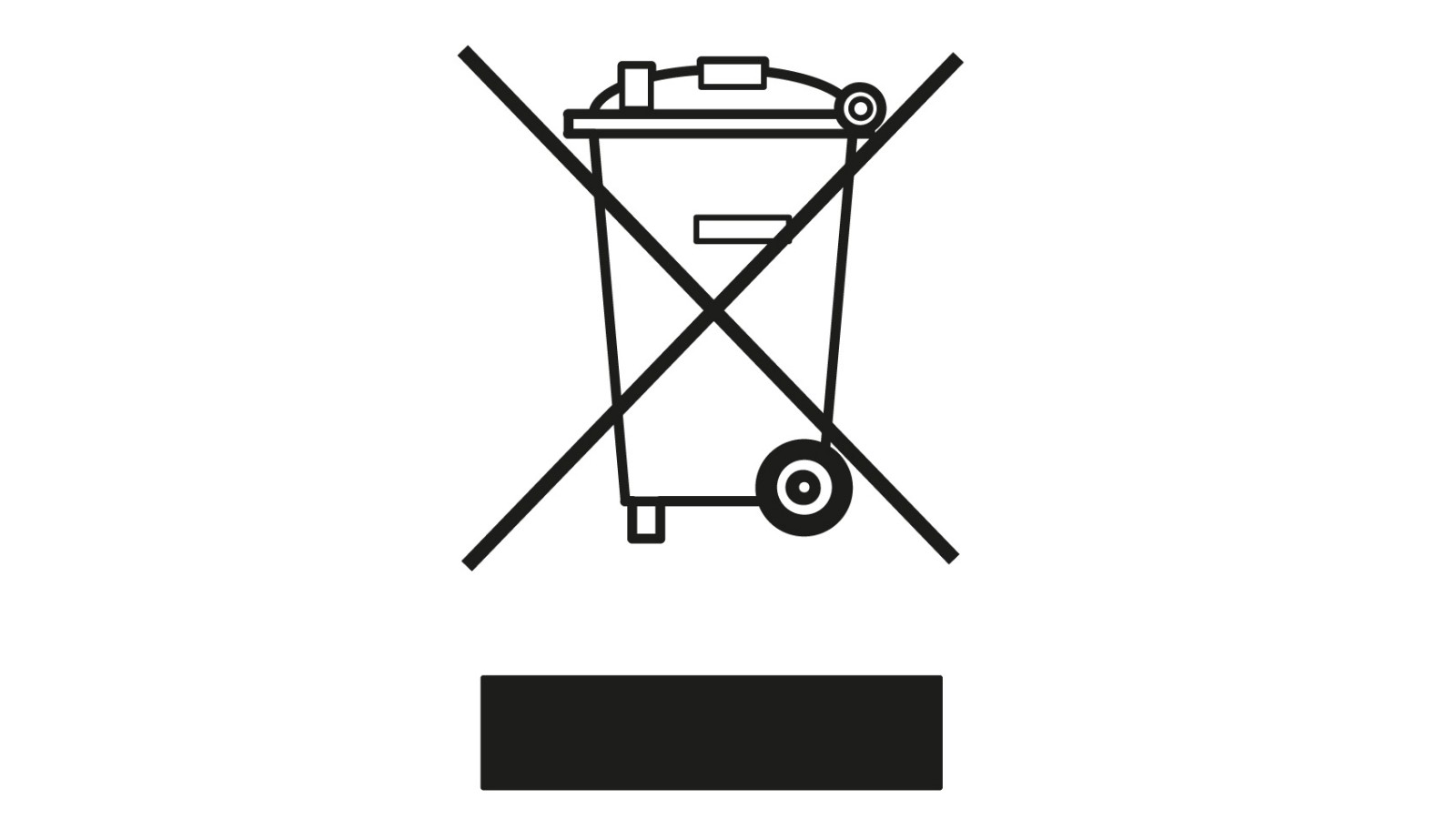 Symbol "Disposal of waste electrical and electronic equipment" Symbol "Disposal of waste electrical and electronic equipment"