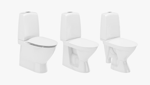 Ar WC puode yra P formos, ar S formos nuotakas?