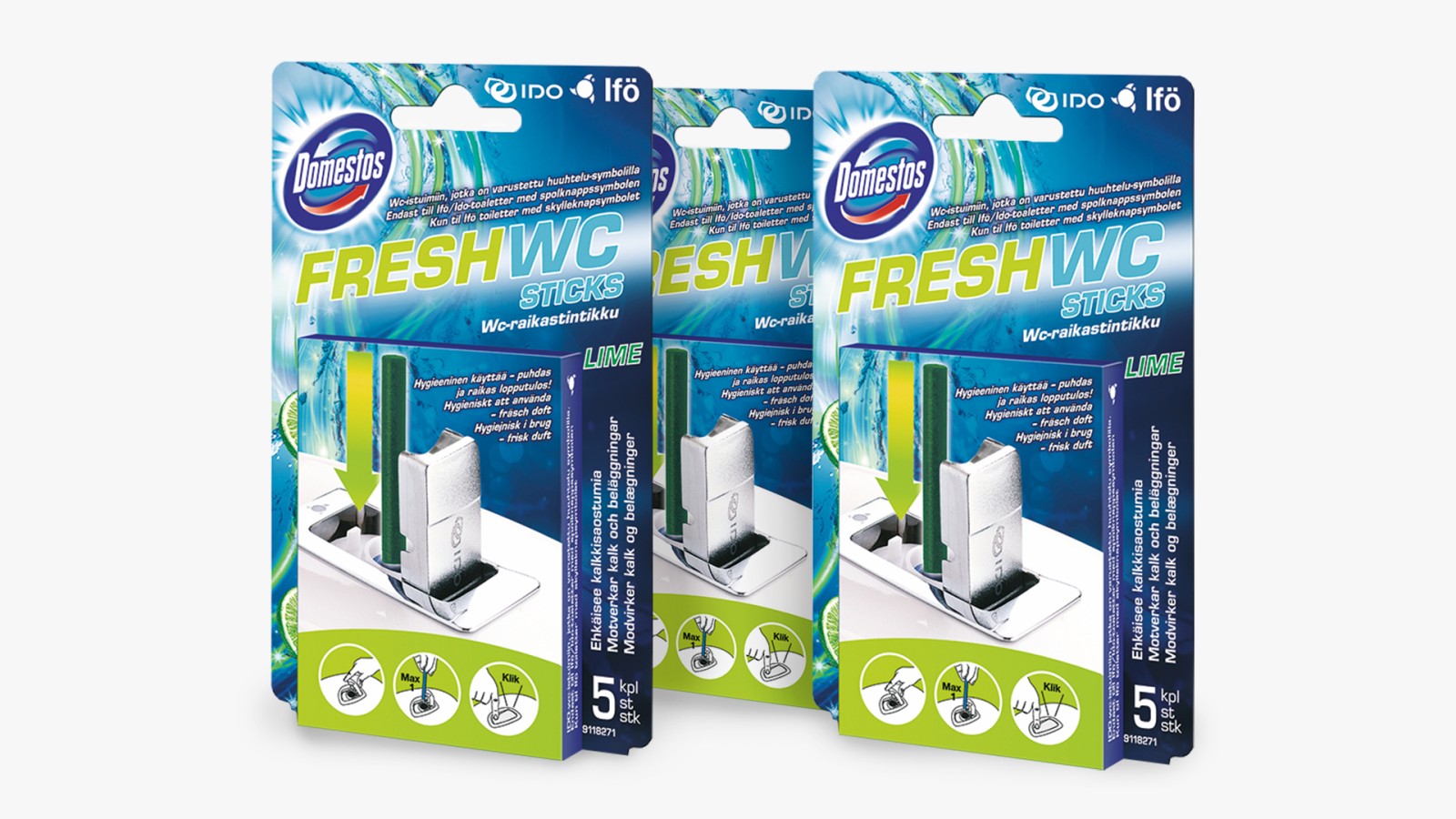 „Ifö Fresh WC“ lazdelių pakuotės „Ifö Fresh WC“ lazdelių pakuotės