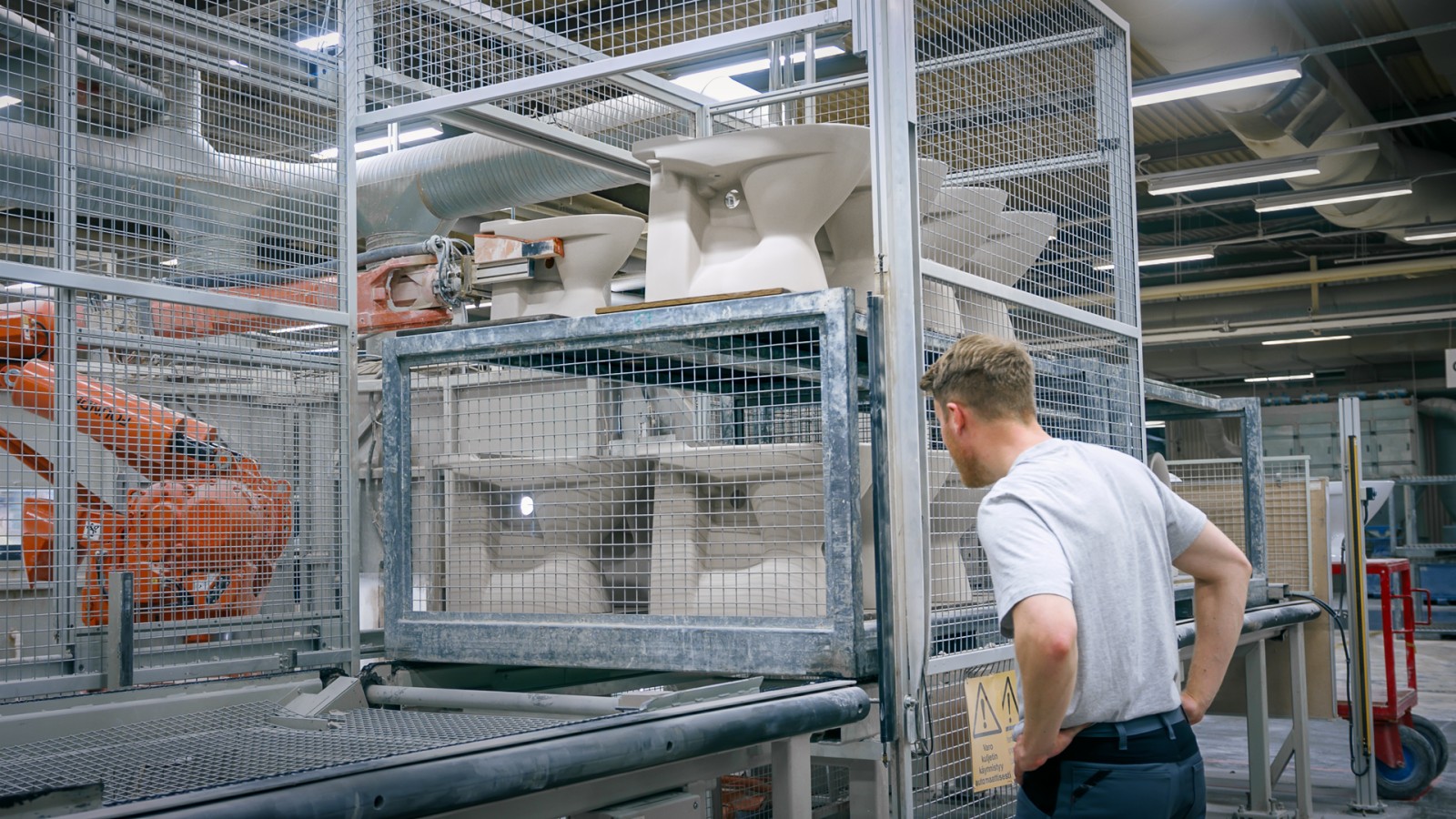 Toilet production Toilet production