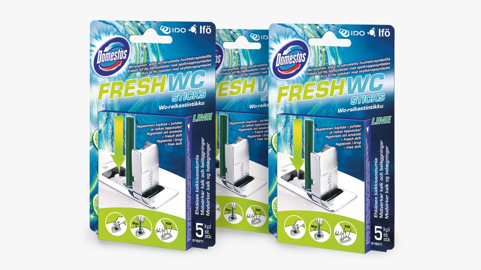 „Ifö Fresh WC“ lazdelių pakuotės „Ifö Fresh WC“ lazdelių pakuotės