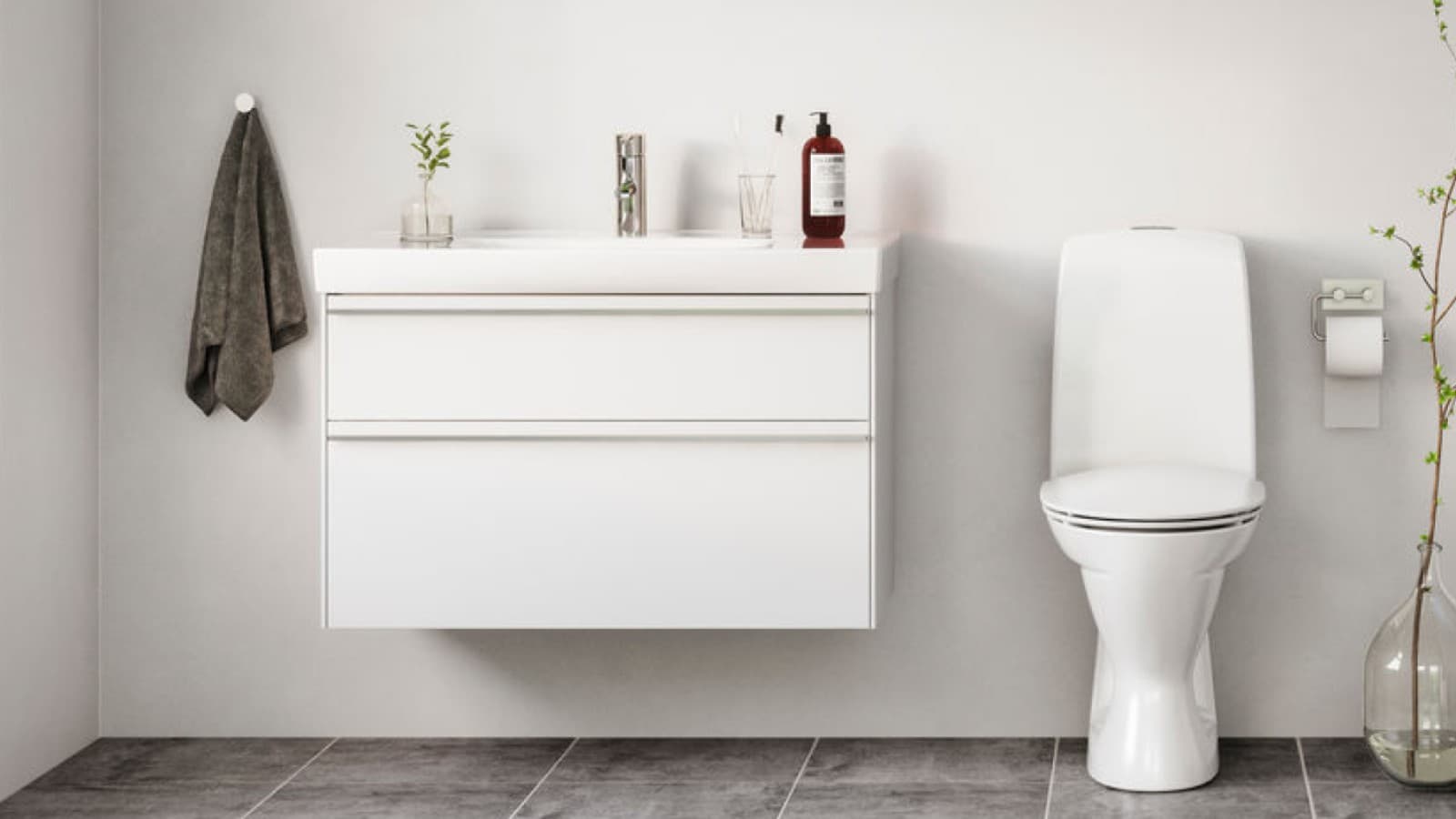 „Ifö Sense Pro“ praustuvas su spintele „Ifö Sense Pro“ praustuvas su spintele